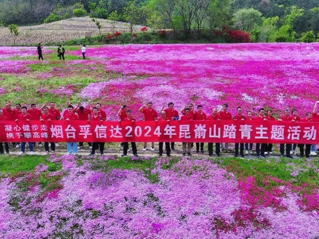 凝心健步走 攜手攀高峰 煙臺孚信達2024年昆崳山踏青主題活動